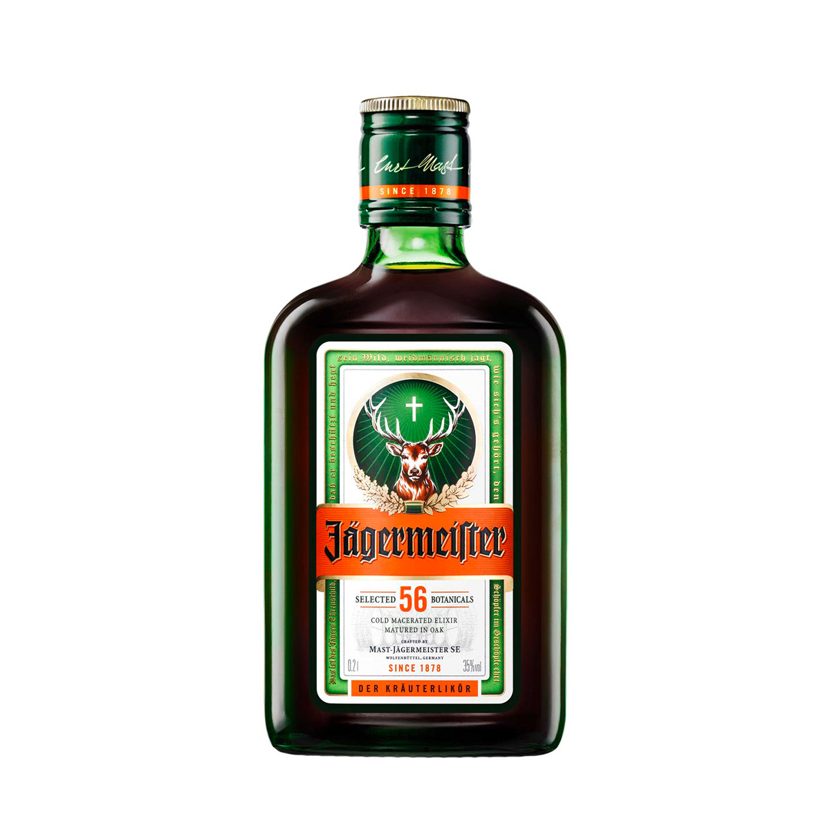 Jägermeister Herballiqueur 35%vol. 0,2 Liter