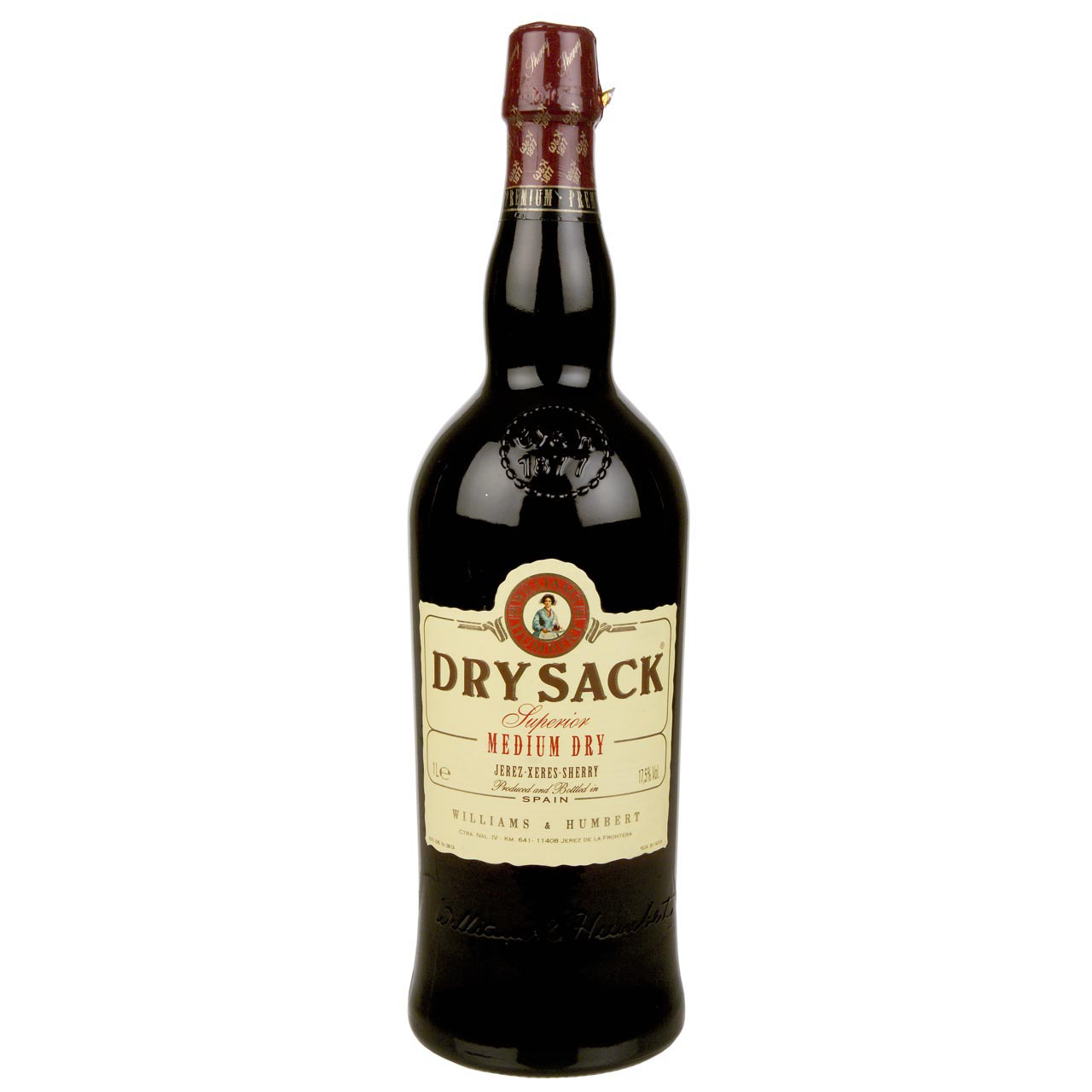 Dry Sack Medium Sherry 1 Liter 19,5 % vol. Dry Sack Medium Sherry 1 Liter 19,5 % vol.