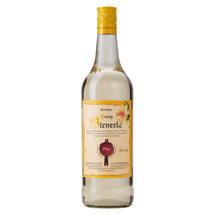 Prinz Honig Birnerla 34%.  0,7 Liter