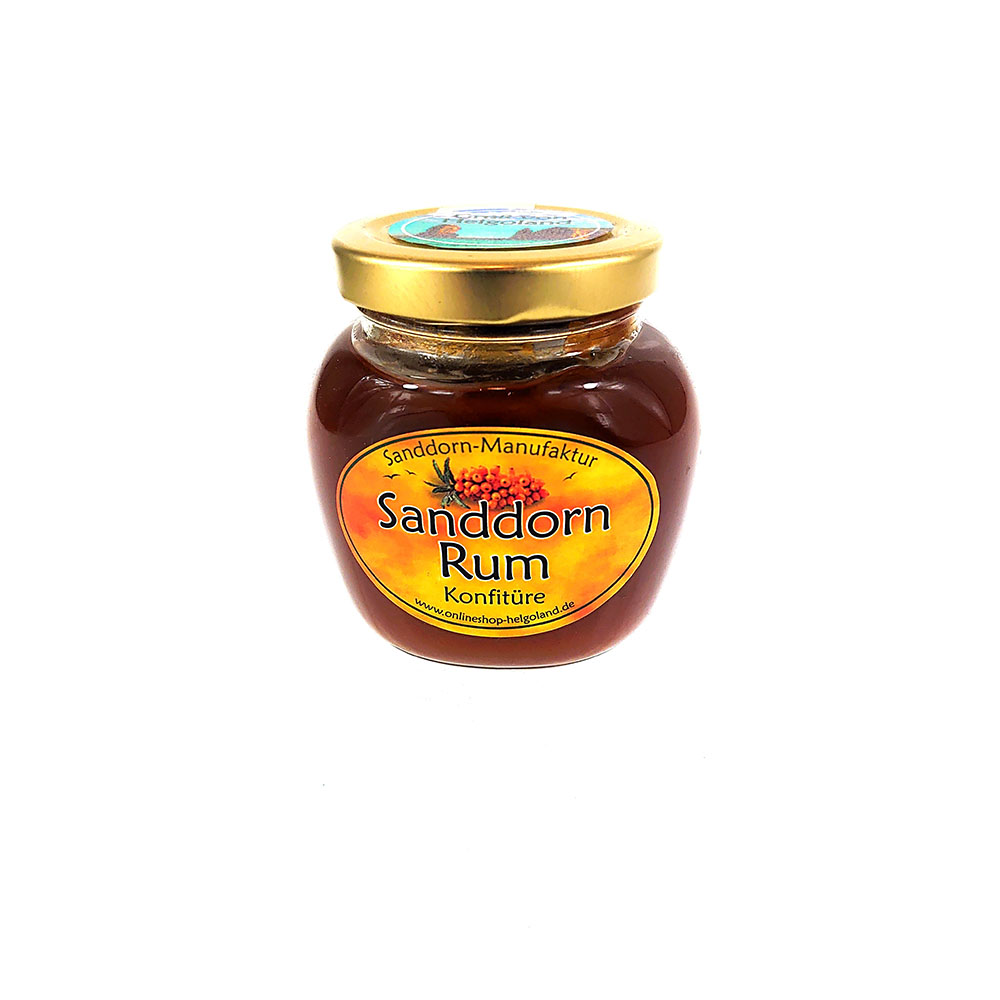 Sanddorn Rum Konfitüre 225g