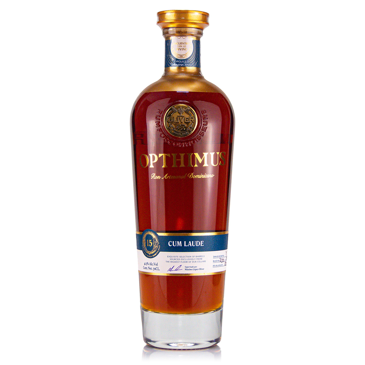 Opthimus Cum Laude Rum 41.3%vol. 0,7 Liter