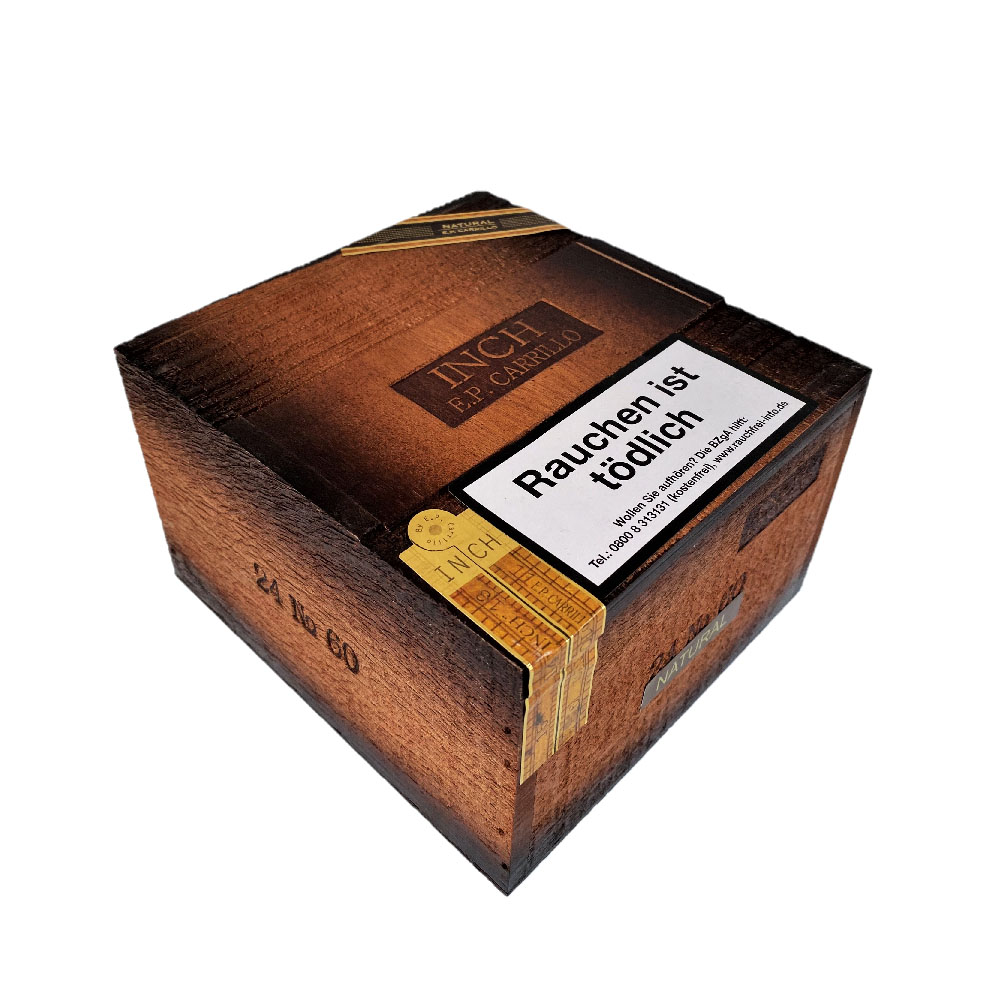 E.P.Carrillo INCH Natural no.60 (Gordo)24 pcs E.P.Carrillo INCH Natural no.60 (Gordo)24 pcs