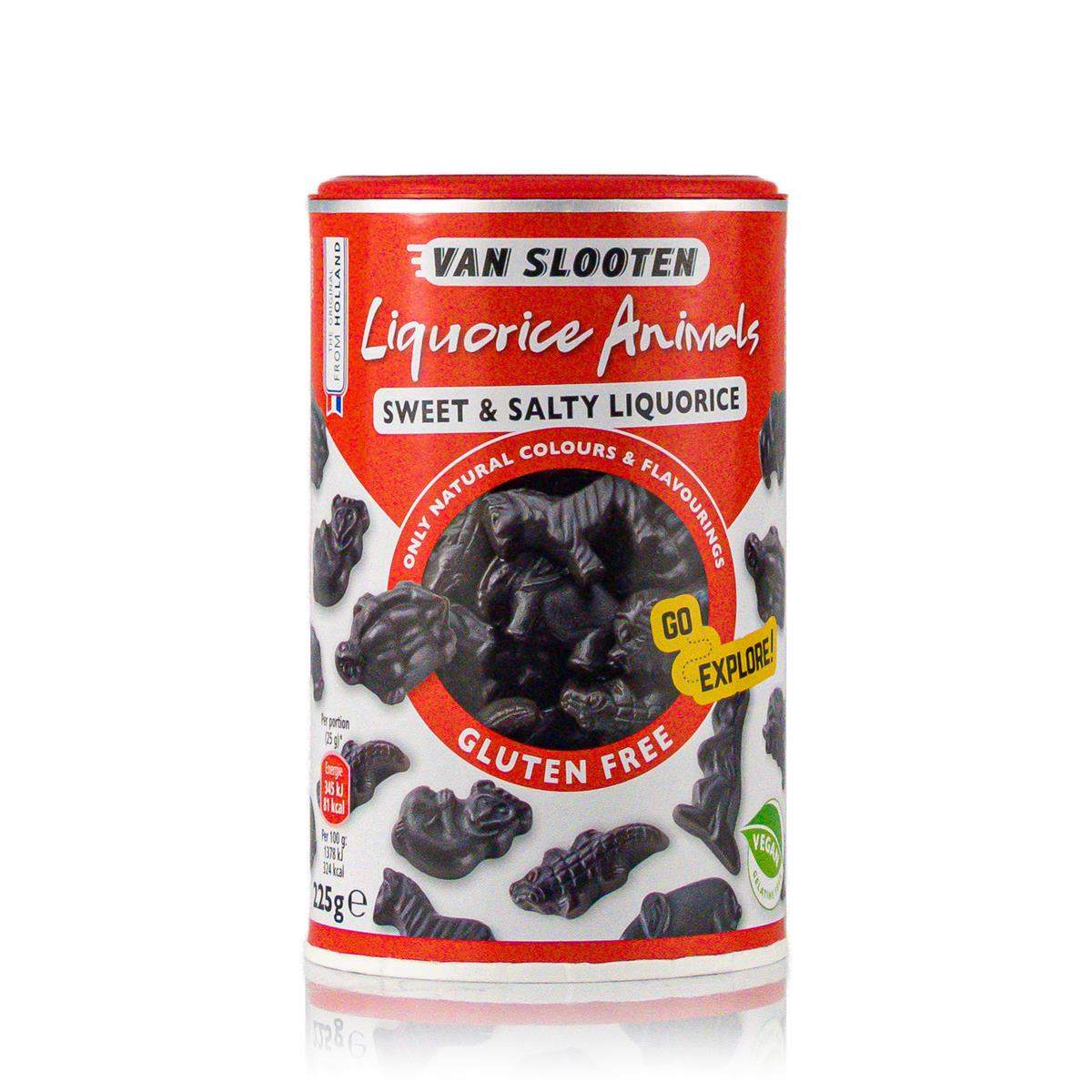 Van Slooten Licorice Figures 225g Van Slooten Licorice Figures 225g