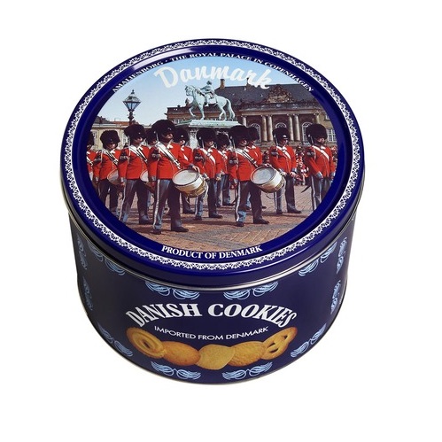 Kelsen Danish Buttercookies in Tins with different Motifs 908g