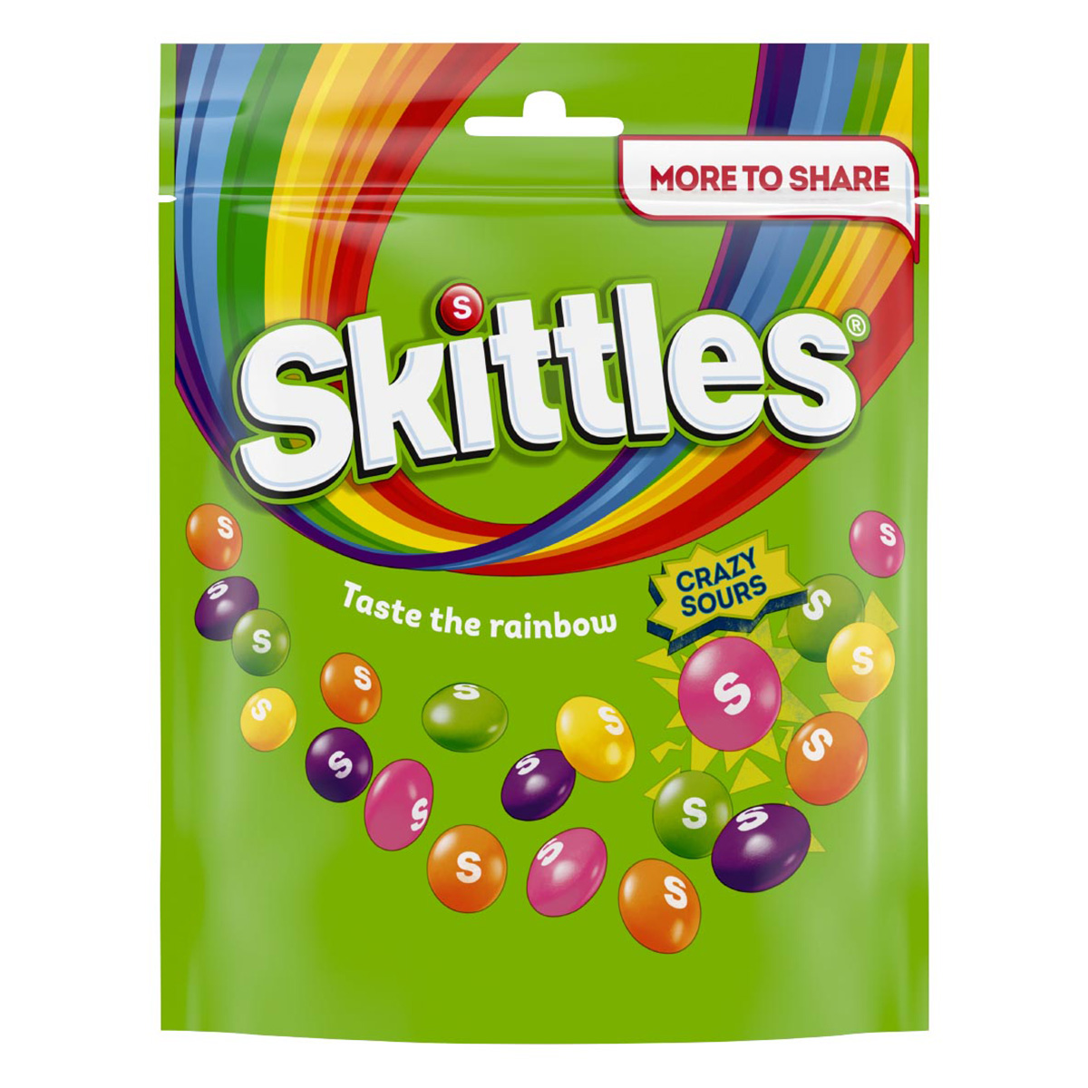 Skittles Crazy Sours XL-Pack Original 318g