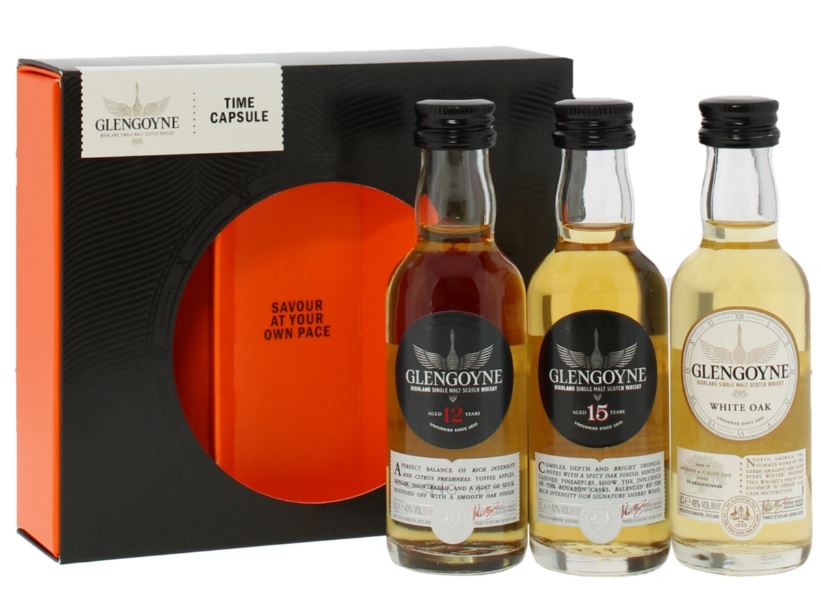 Glengoyne Time Capsule Pack(3x0,2L) 44,67%vol. 0,6 Liter