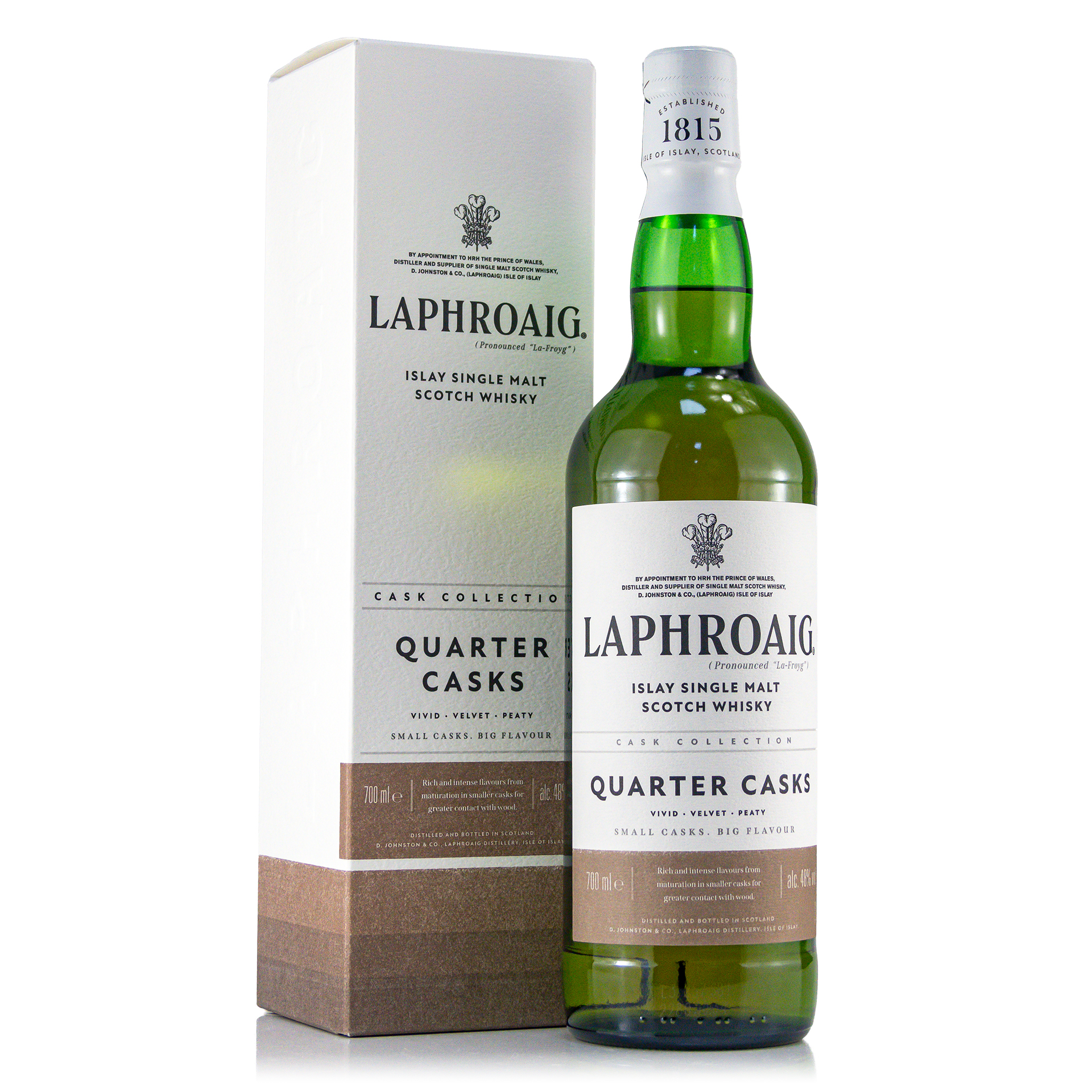 Laphroaig Quarter Cask 48%vol.  0,7 Liter