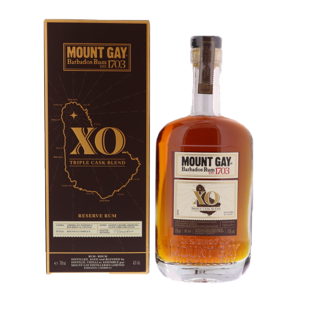 Mount Gay XO Triple Cask 43%vol. 0,7 Liter