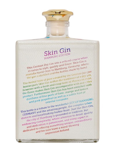 Skin Gin Dry Hamburg Rainbow 42%vol. 0,5 Liter Skin Gin Dry Hamburg Rainbow 42%vol. 0,5 Liter