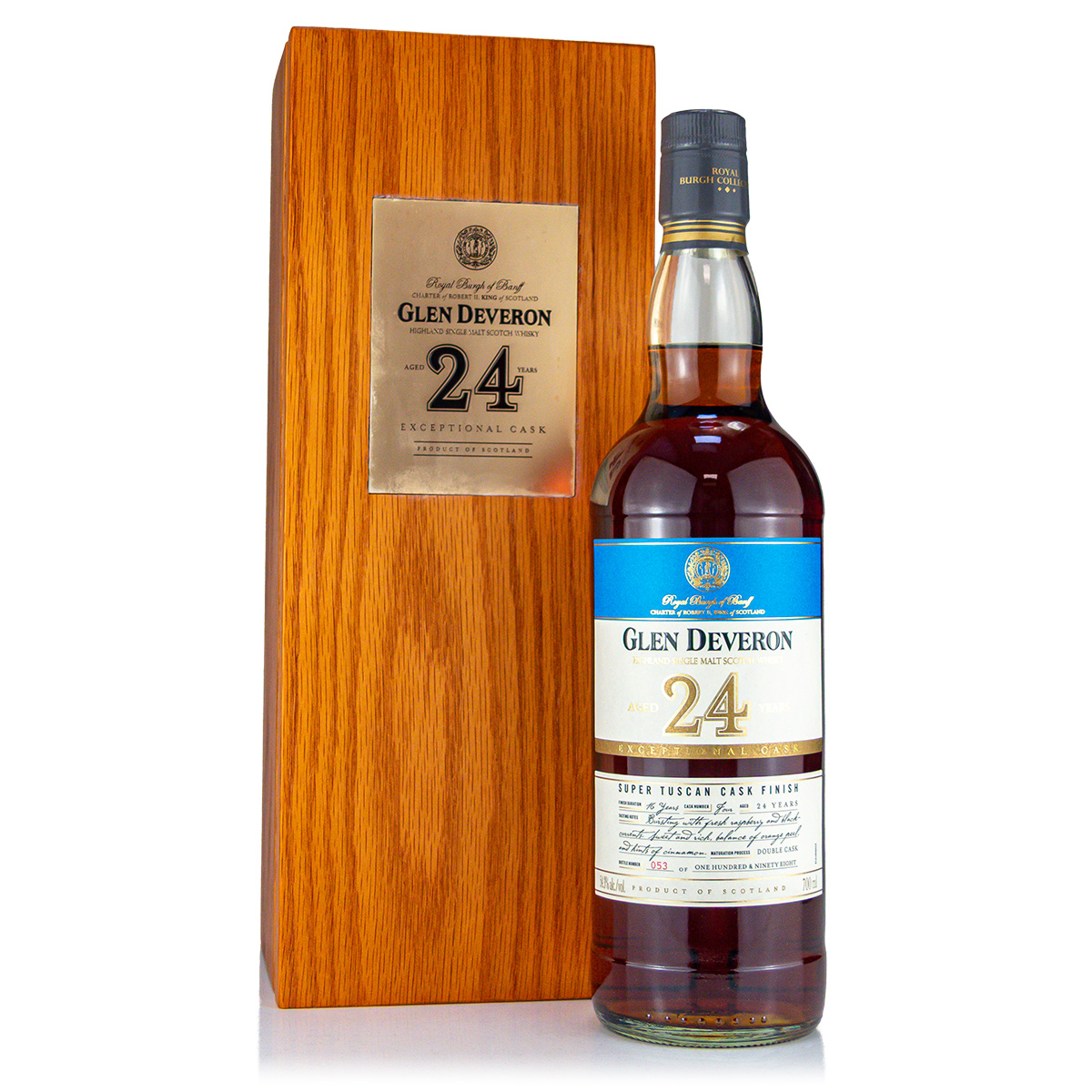 Glen Deveron 24 Years 54.3%vol. 0,7 Liter