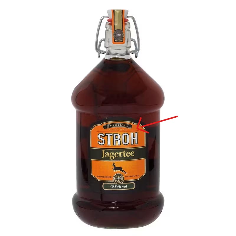 Special item: Stroh Rum  Jagertee 1 Liter 40%vol.