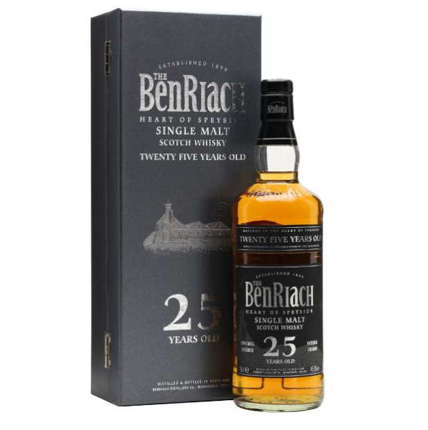 Benriach 25 Years Triple Distilled 47%vol. 0,7 Liter