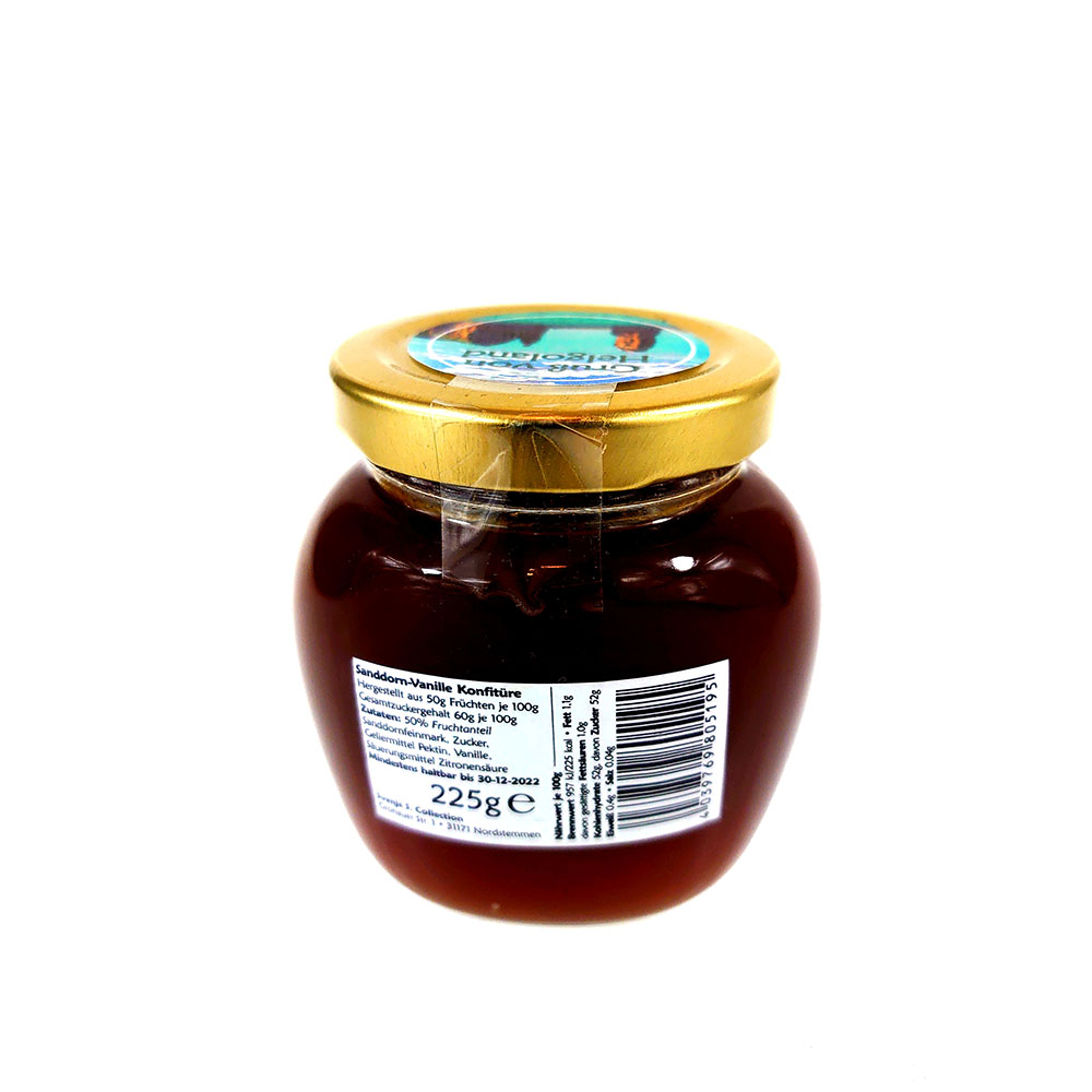 Sea buckthorn-Vanilla Jam 225g