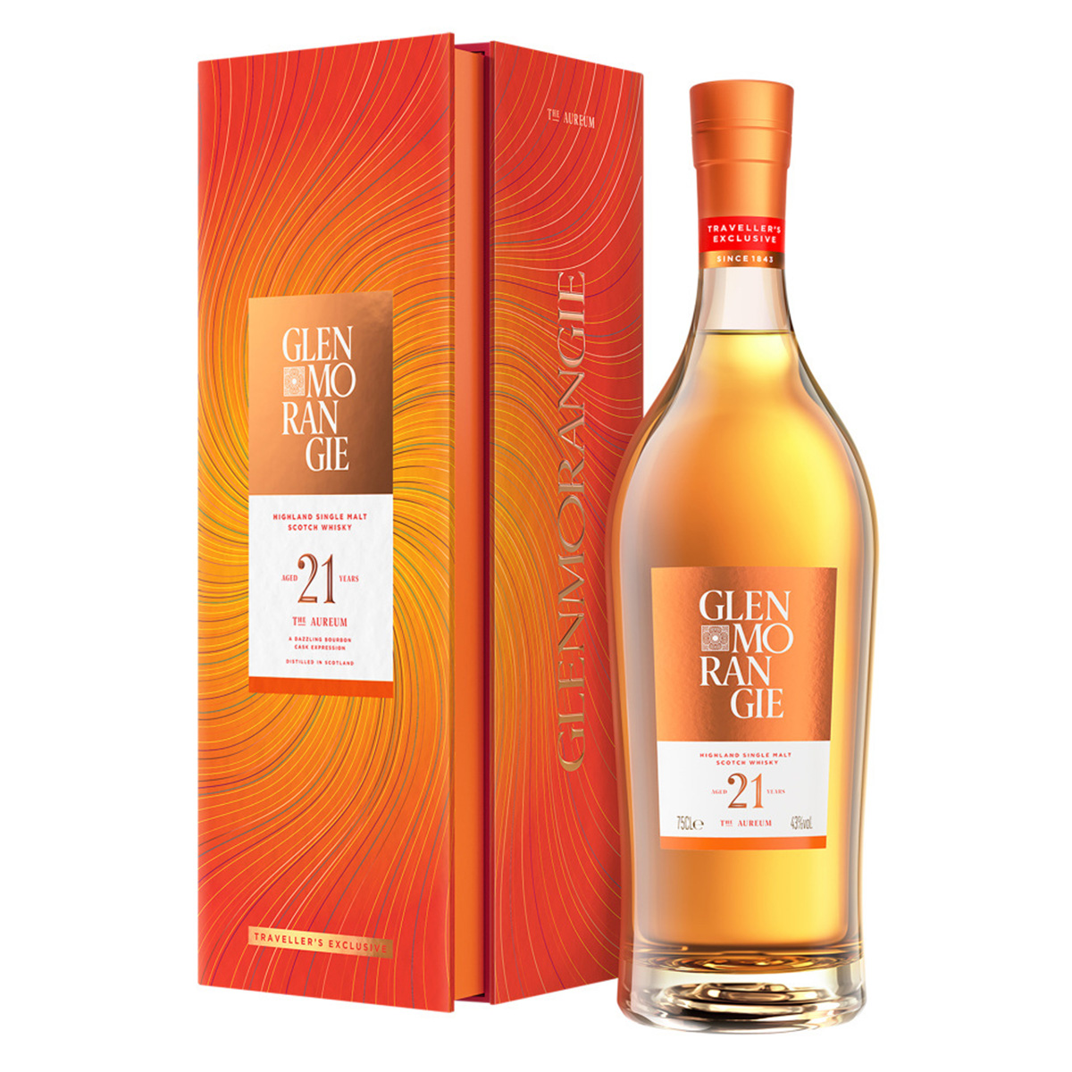 Glenmorangie Aureum 21 Years 43%vol. 0.7 Liter