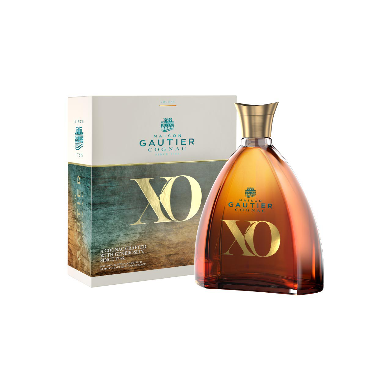 Gautier XO 0,7 Liter 40%vol. Gautier XO 0,7 Liter 40%vol.