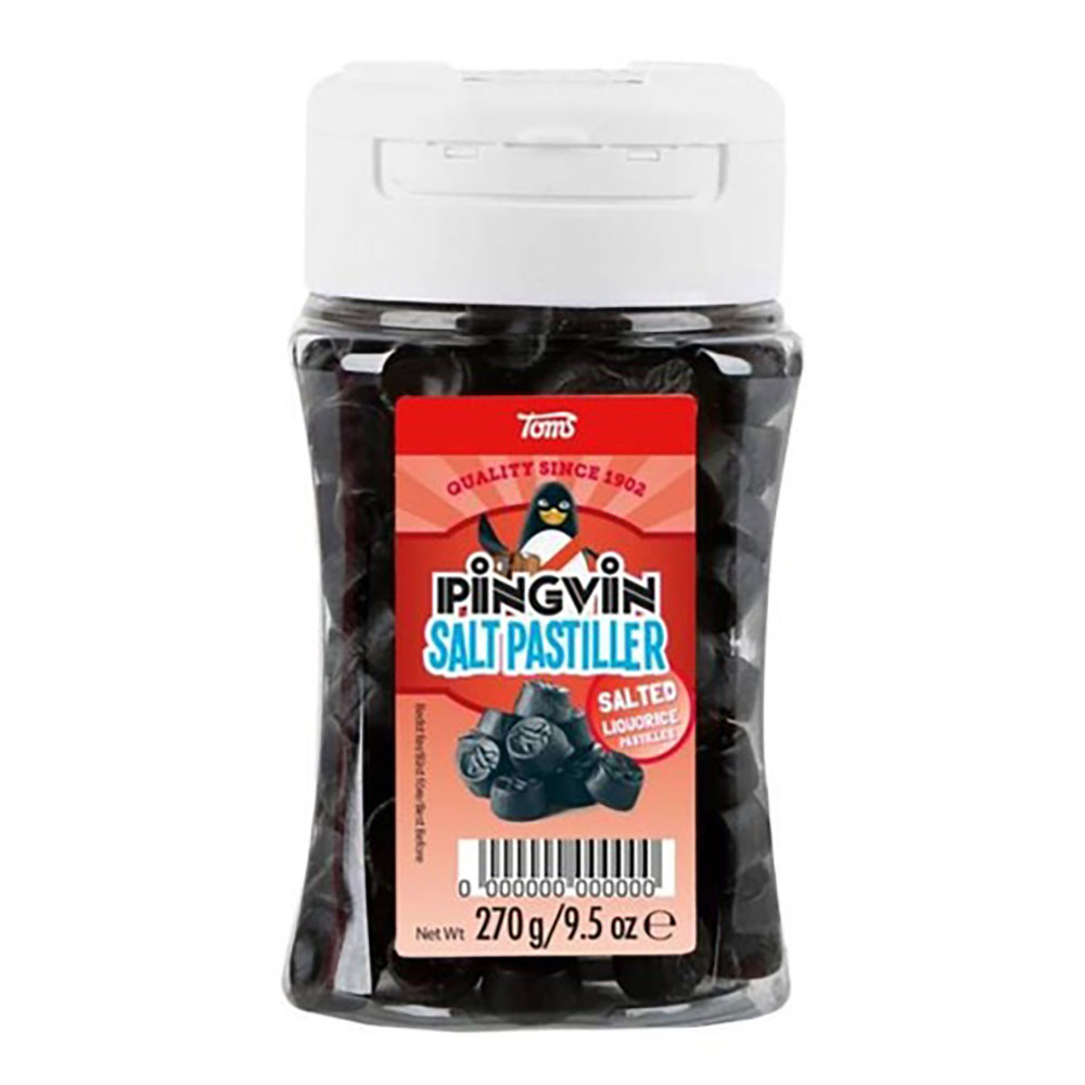 Pingvin Licorice Salt Pastilles 270g Pingvin Licorice Salt Pastilles 270g