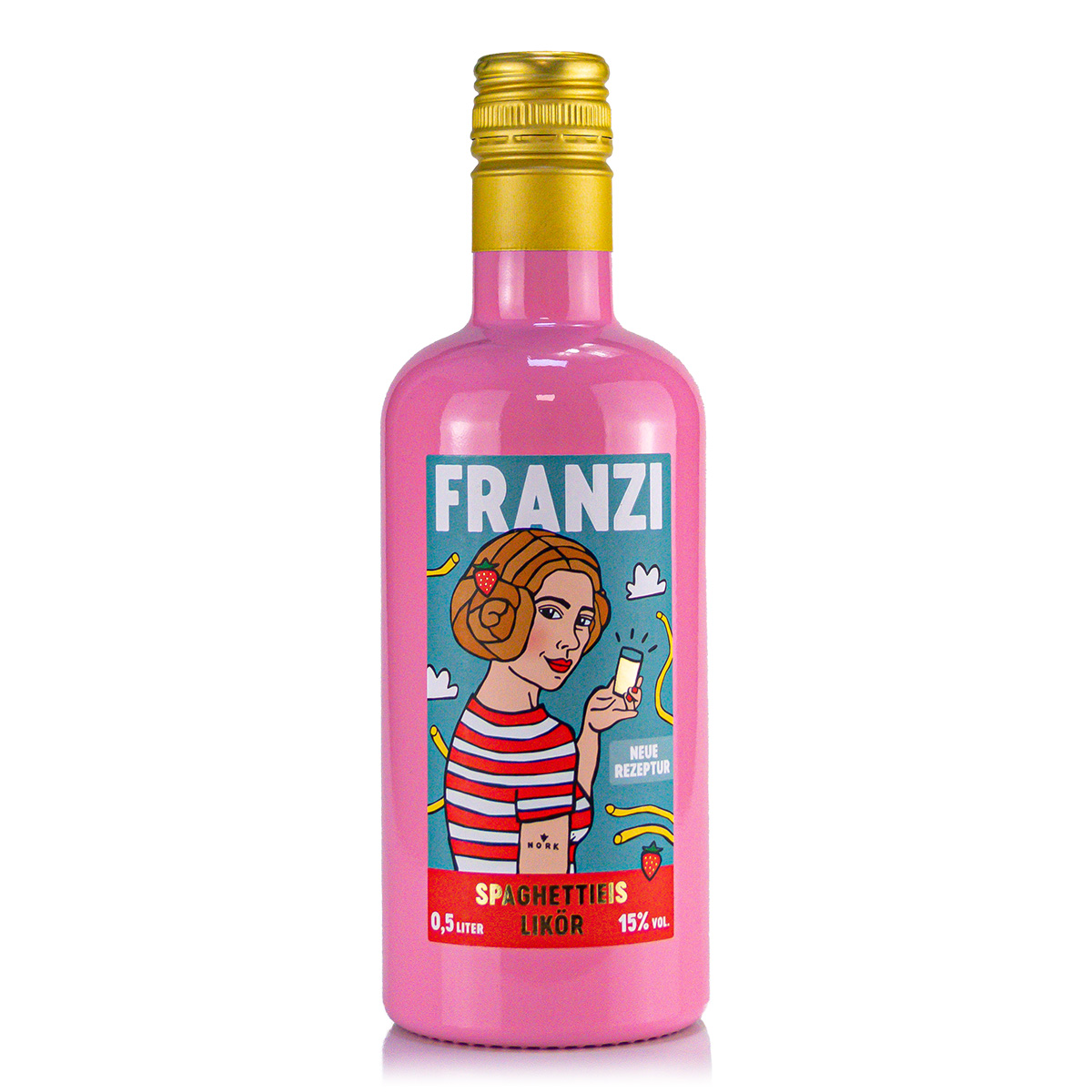 Franzi Franzbrötchenlikör 15%vol.  0,5 Liter