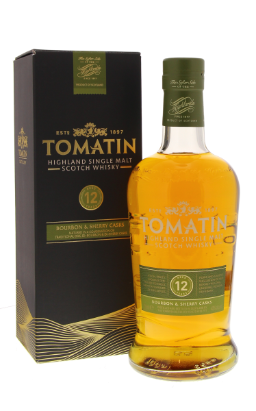 Tomatin 12 years 0,7 liter 43% vol. Tomatin 12 years 0,7 liter 43% vol.
