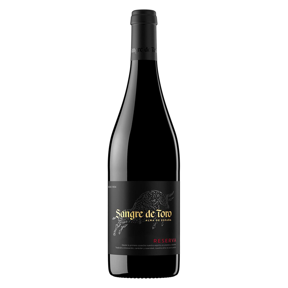 Torres, Sangre de Toro, Reserva, Penedès, DO, dry, red 14%vol. 0.75Liter Torres, Sangre de Toro, Reserva, Penedès, DO, dry, red 14%vol. 0.75Liter
