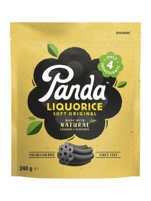 Panda All Natural Soft Licorice 240g
