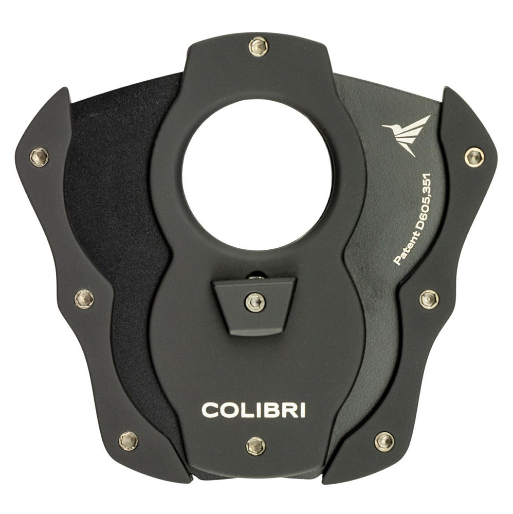 COLIBRI Cigar cutter "Cut" black 22mm