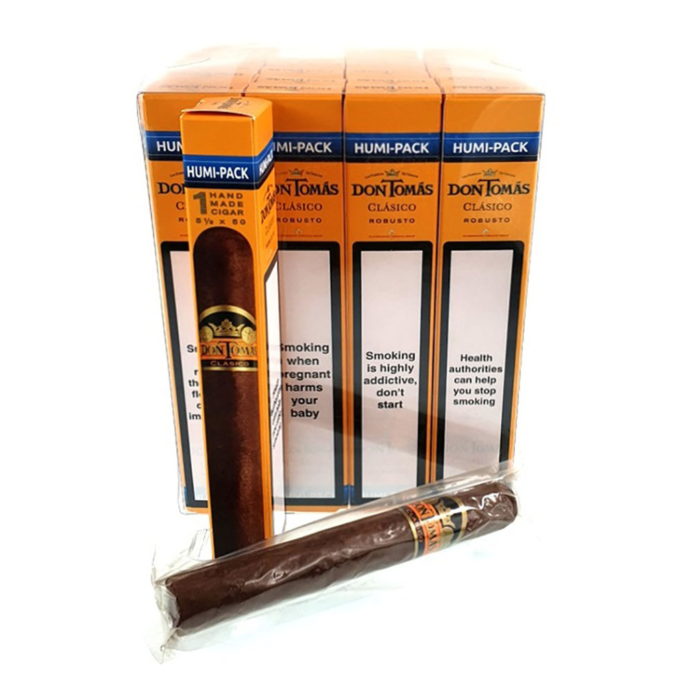 Don Tomas Clasico Robusto Humi-Pack 1 pcs Don Tomas Clasico Robusto Humi-Pack 1 pcs