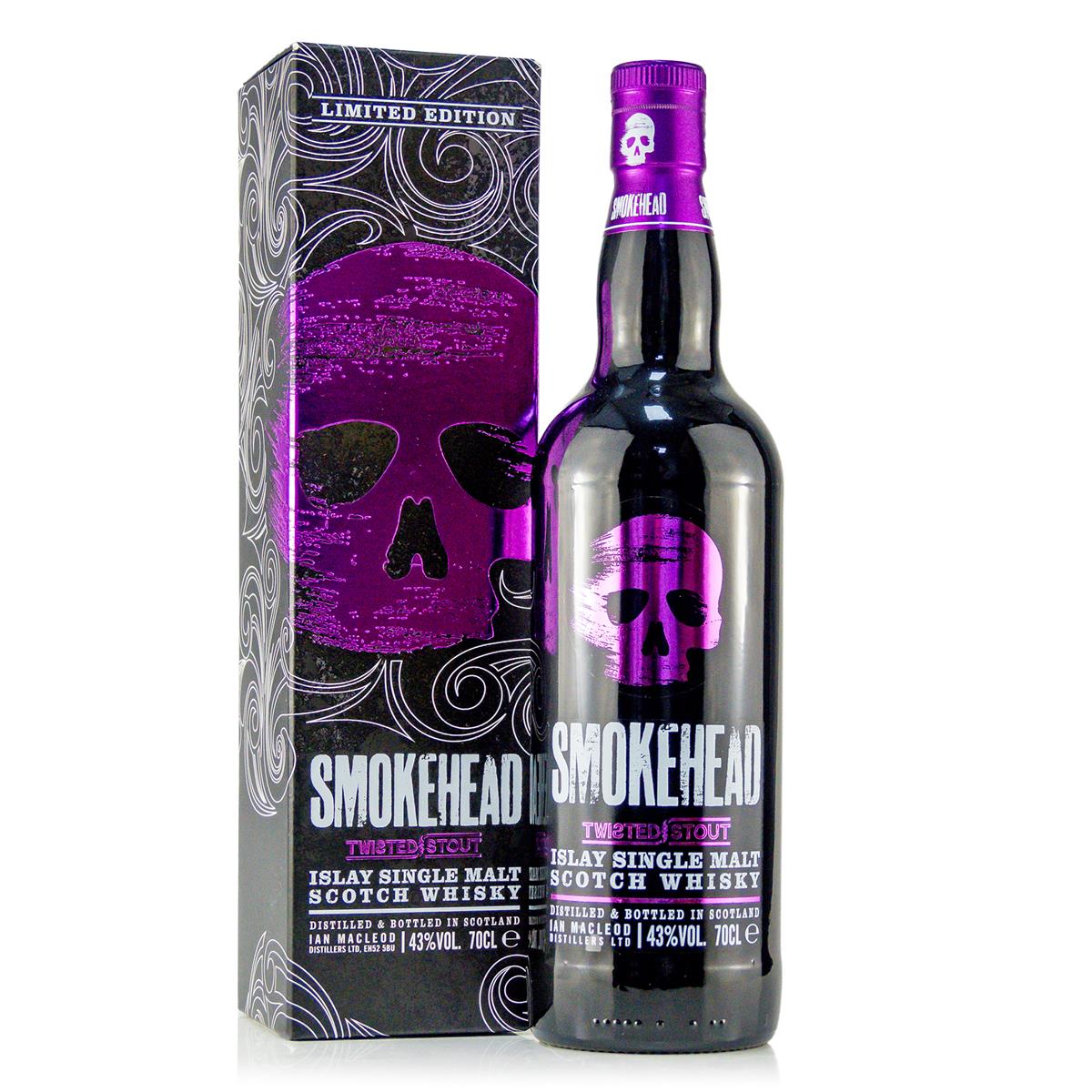 Smokehead Twisted Stout 43%vol. 0,7 Liter Smokehead Twisted Stout 43%vol. 0,7 Liter