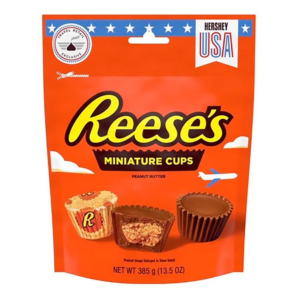 Hershey's Reeses Minatures Peanut Butter Cup 385g Hershey's Reeses Minatures Peanut Butter Cup 385g