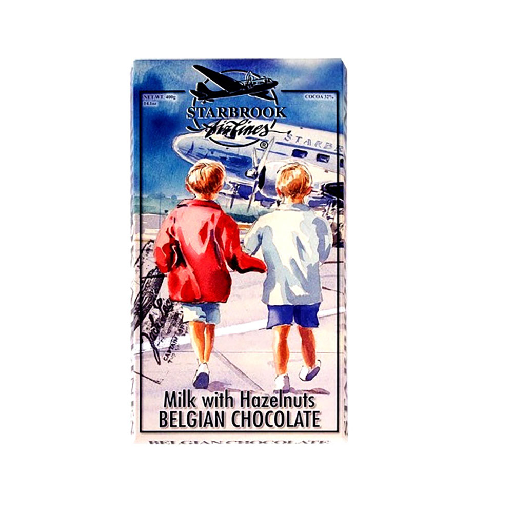 Starbrook XL-Milkchocolate with Hazelnut 400g Starbrook XL-Milkchocolate with Hazelnut 400g