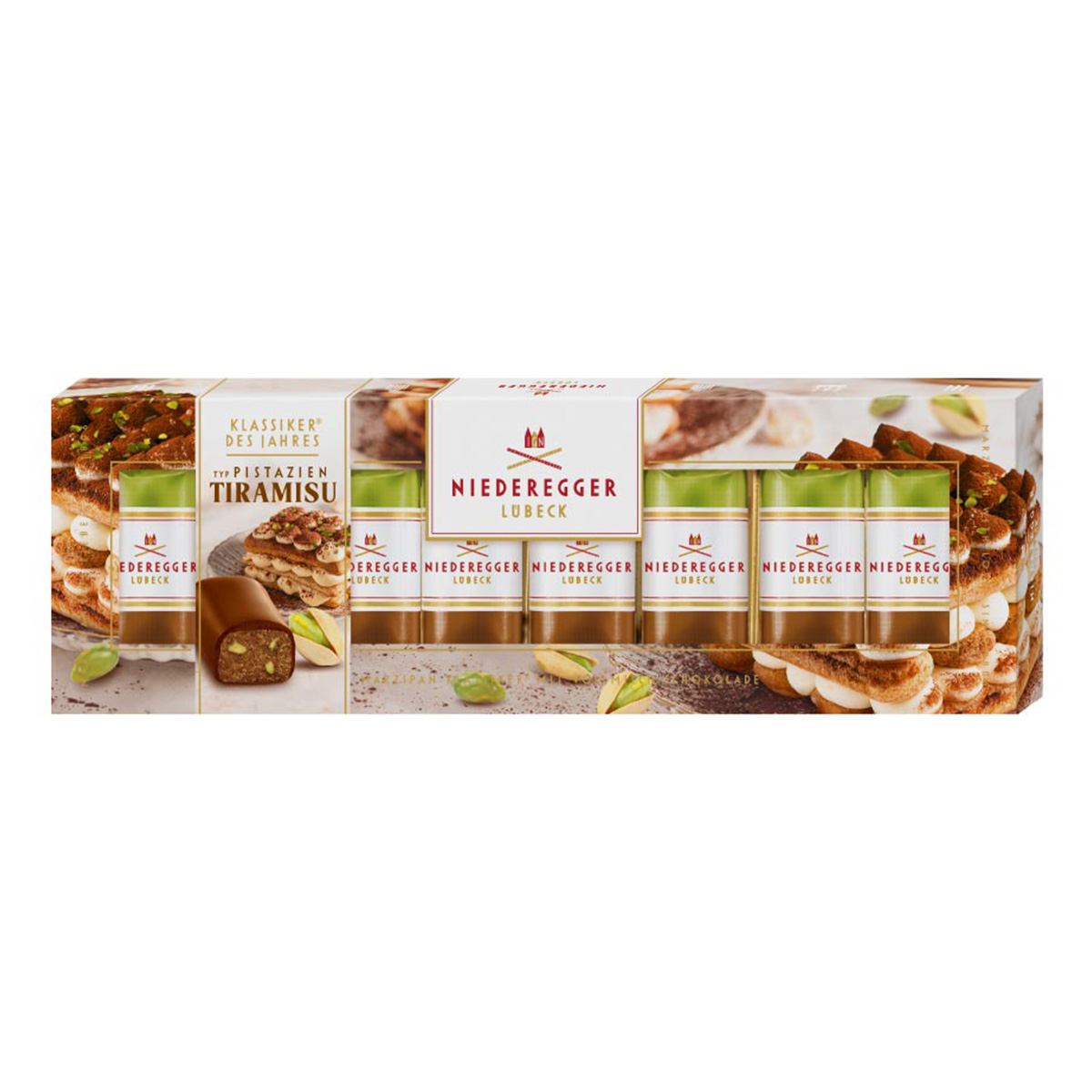 Niederegger Pistachio Tiramisu Pralines Classic 100g