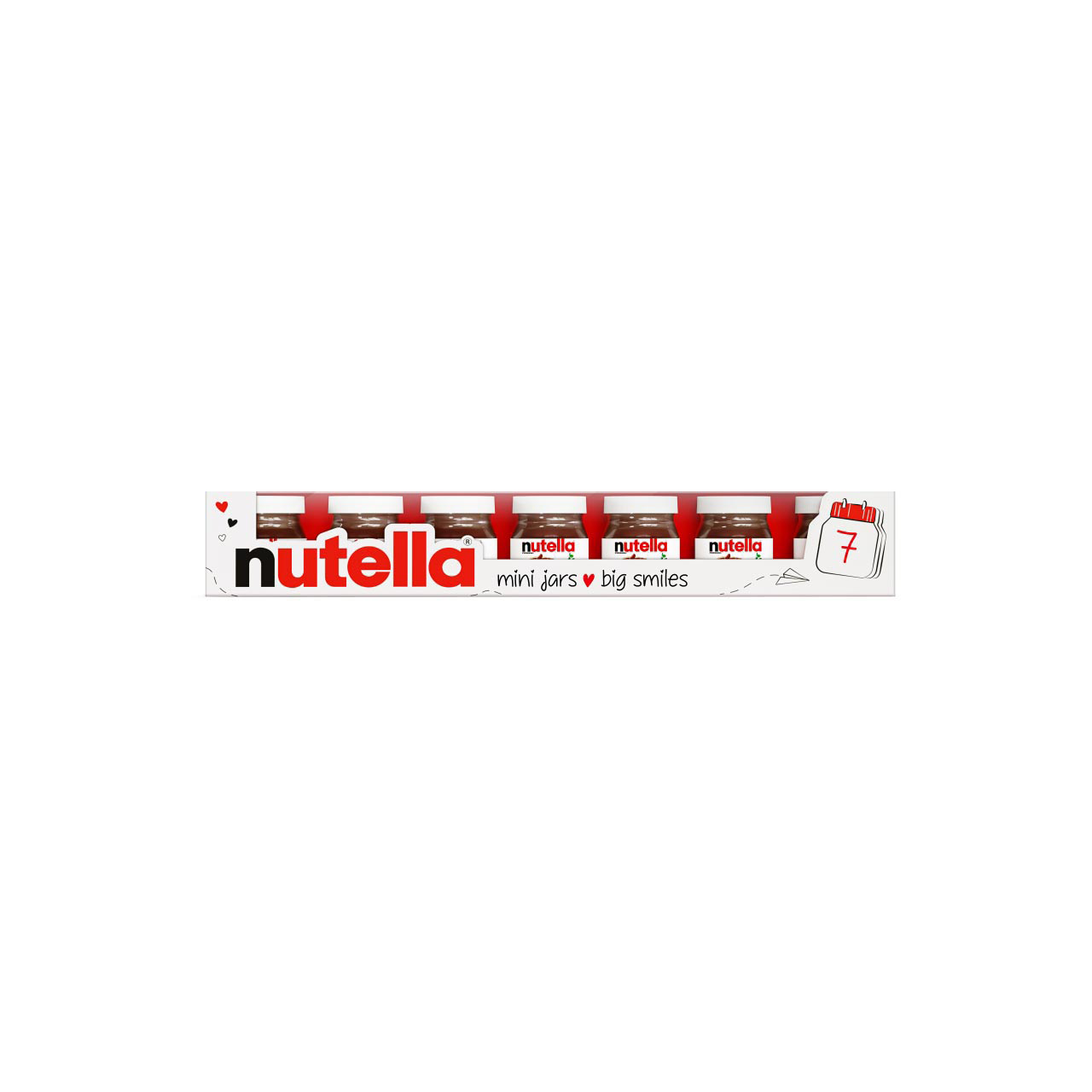 Nutella Weekly Pack, 7 x 30g Nutella Weekly Pack, 7 x 30g