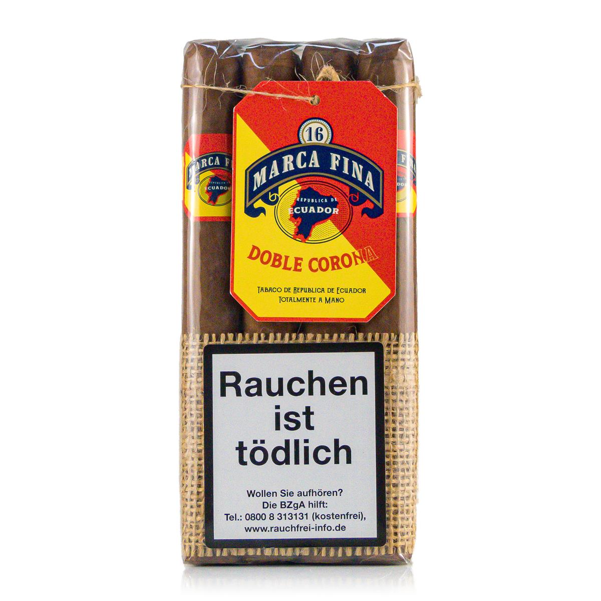 Marca Fina Ecuador Double Corona 16er Marca Fina Ecuador Double Corona 16er