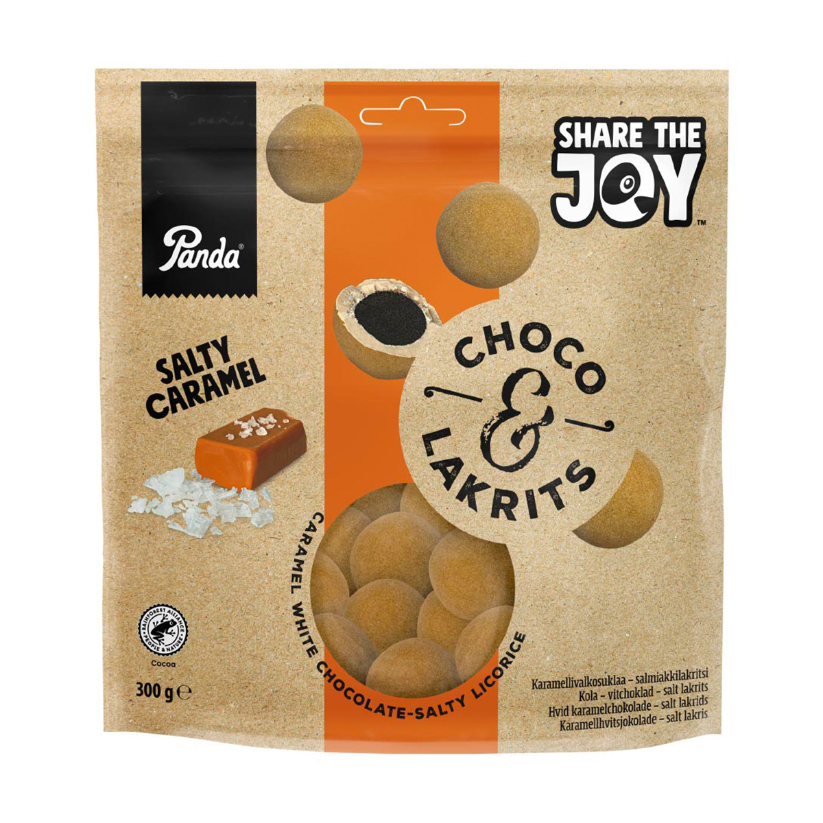 Panda Soft & Fresh Licorice Salty Caramel 300g