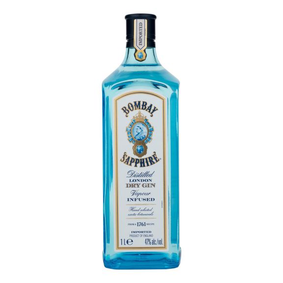 Bombay Sapphire Dry Gin 1 Liter 47%vol.