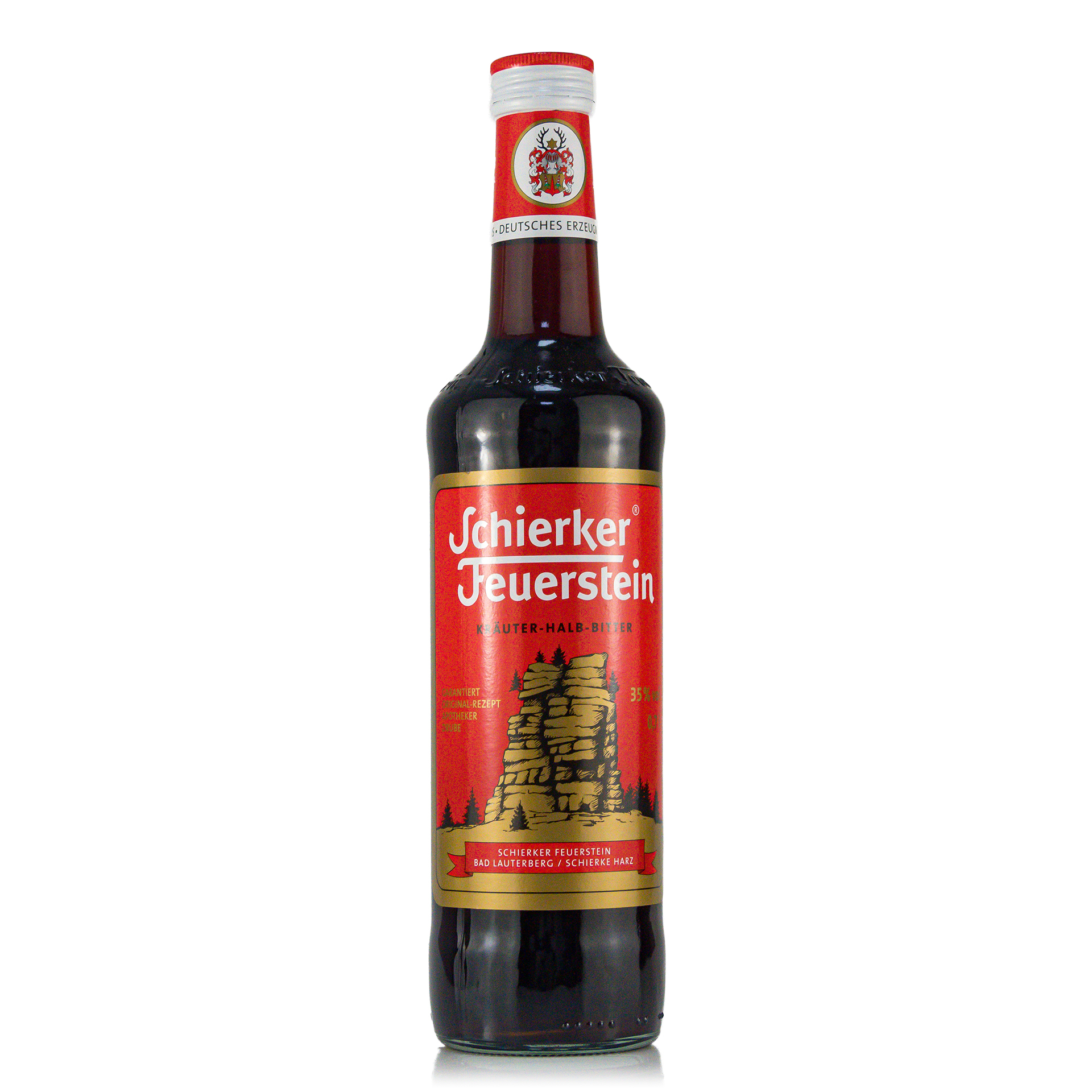 Schierker Feuerstein Herbs Semi-Bitter 35%. 0,7 Liter