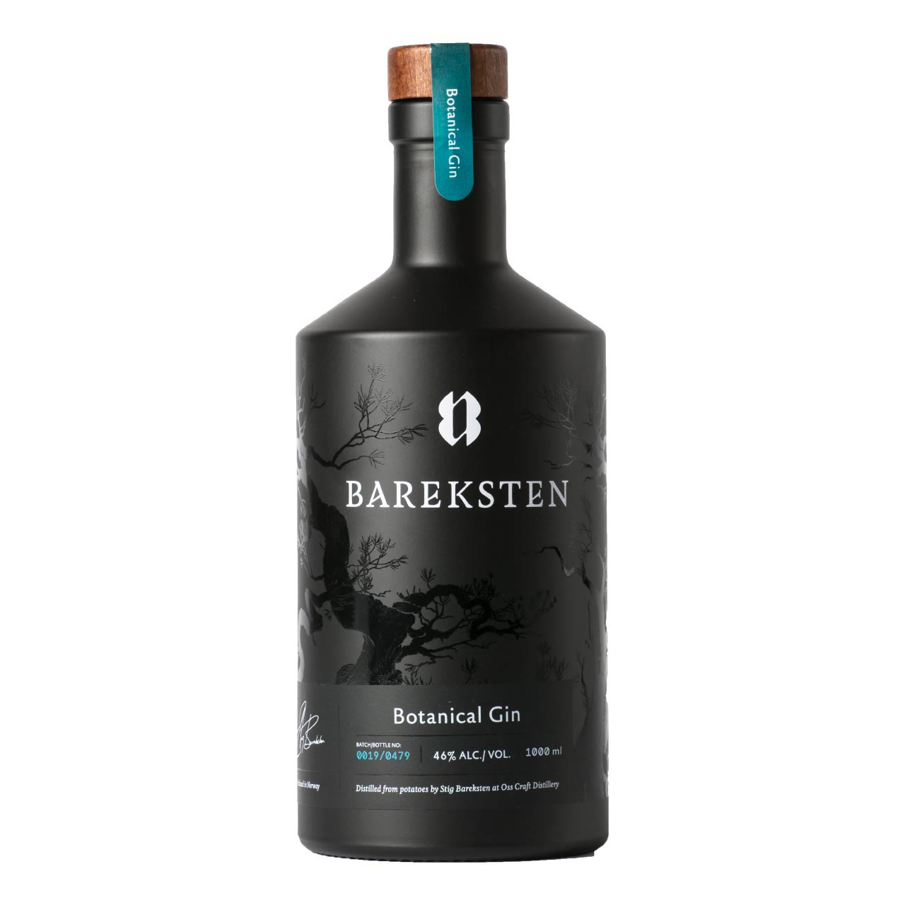 Bareksten Botanical Gin 1 Liter 46%vol.