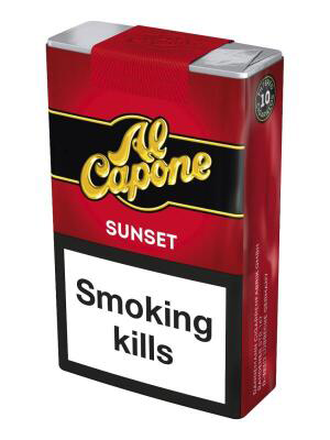 Al Capone Original Pockets Sunset Filter 10X10er Cube
