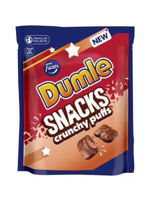 Fazer Dumle Snacks Crunchy Puffs 200g