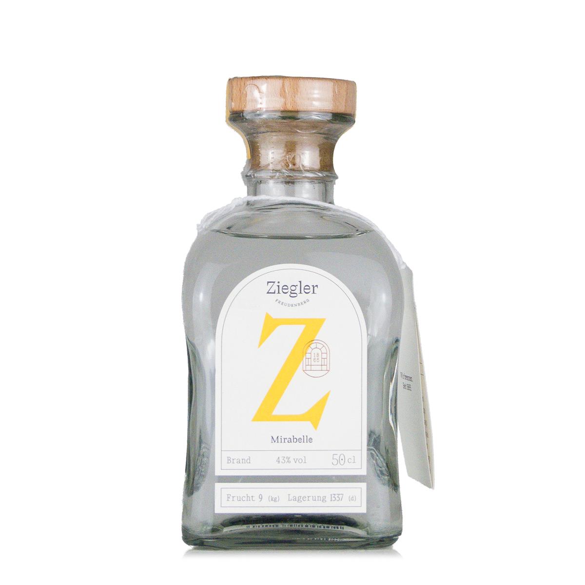Ziegler Mirabelle 43%vol. 0,5 Liter Ziegler Mirabelle 43%vol. 0,5 Liter