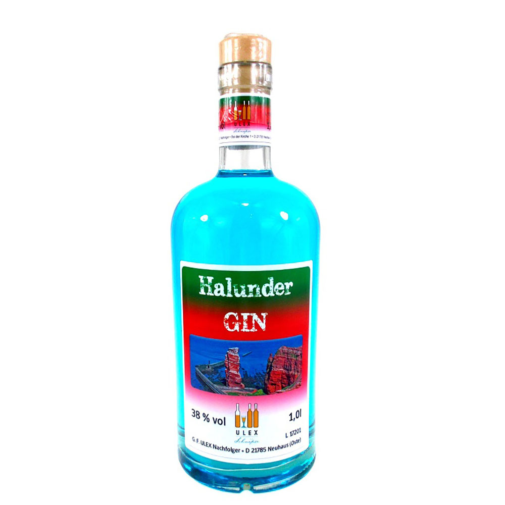 Helgoländer Halunder Gin 1 Liter 38%vol. Helgoländer Halunder Gin 1 Liter 38%vol.