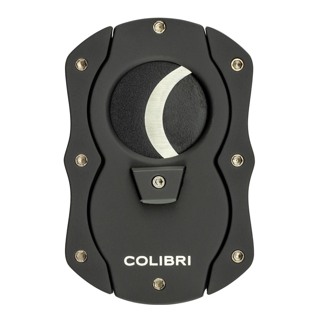 COLIBRI Zigarrenabschneider Cutter "Cut"  22mm Schnitt, schwarz