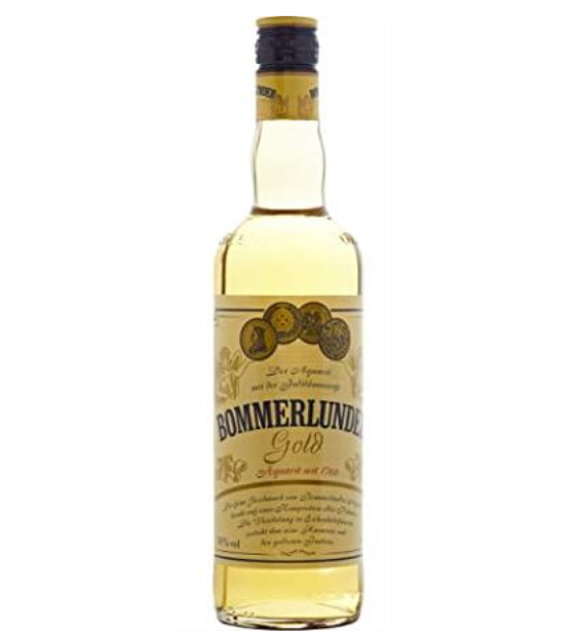 Bommerlunder Gold Aquavit  38%vol. 0,7 Liter