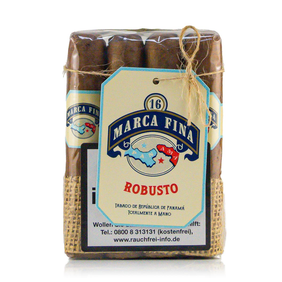 Marca Fina Panama Robusto 16er Marca Fina Panama Robusto 16er