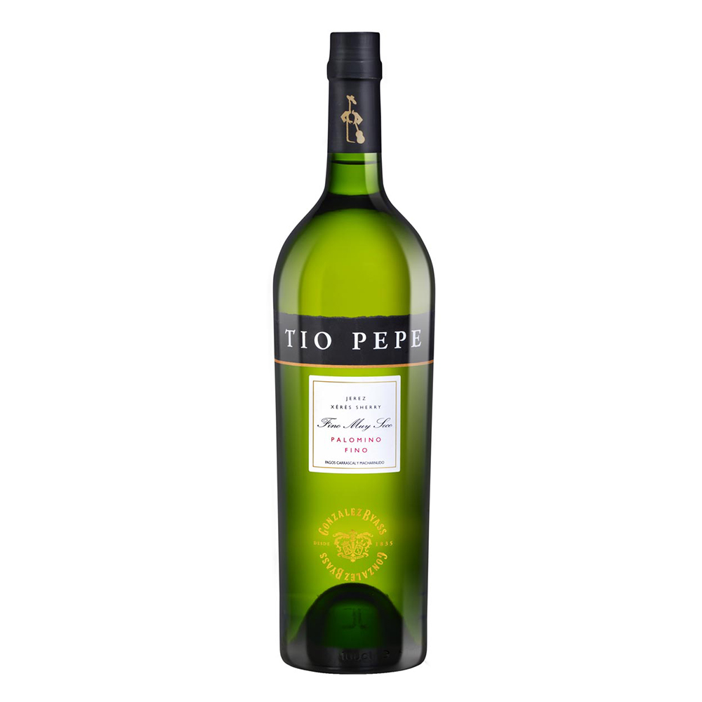 Tio Pepe Dry Palomino Fino Sherry 1 Liter 15%vol. Tio Pepe Dry Palomino Fino Sherry 1 Liter 15%vol.