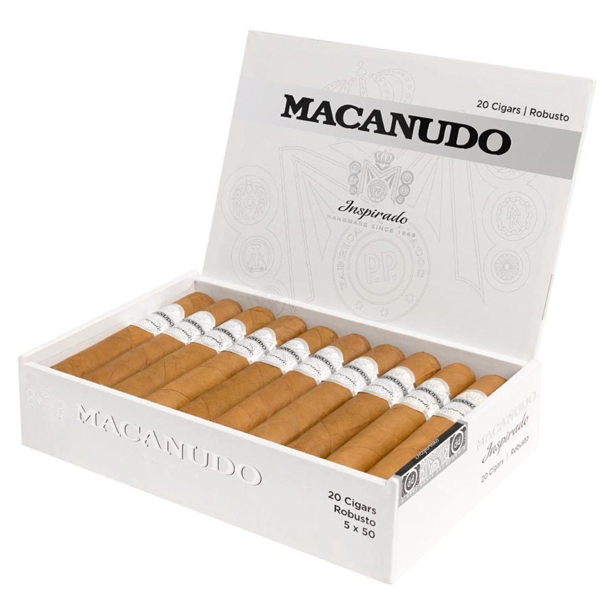 Macanudo Inspirado White Robusto 20er