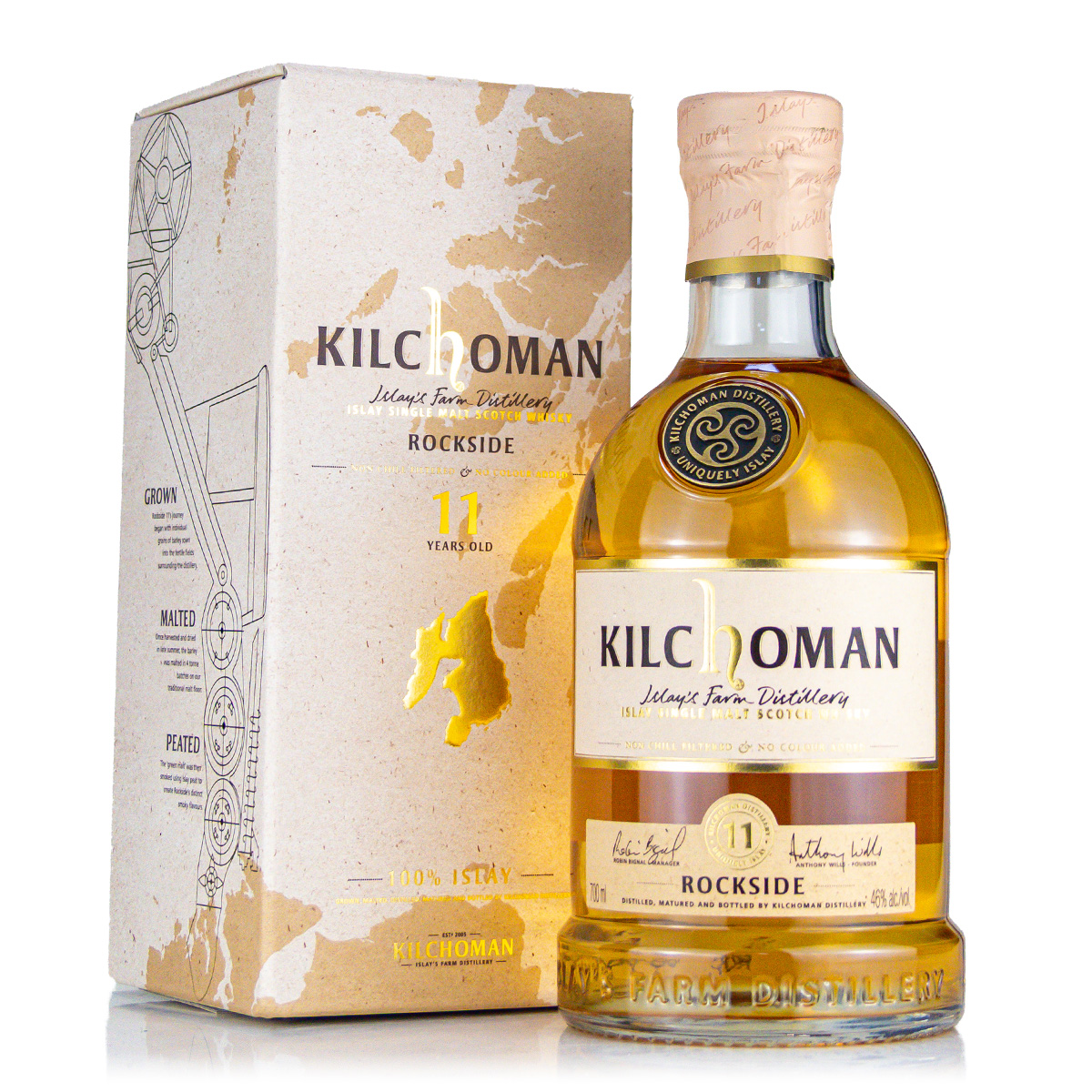 Kilchoman Rockside 11 Year Old Whisky 46% 0.7 Litre