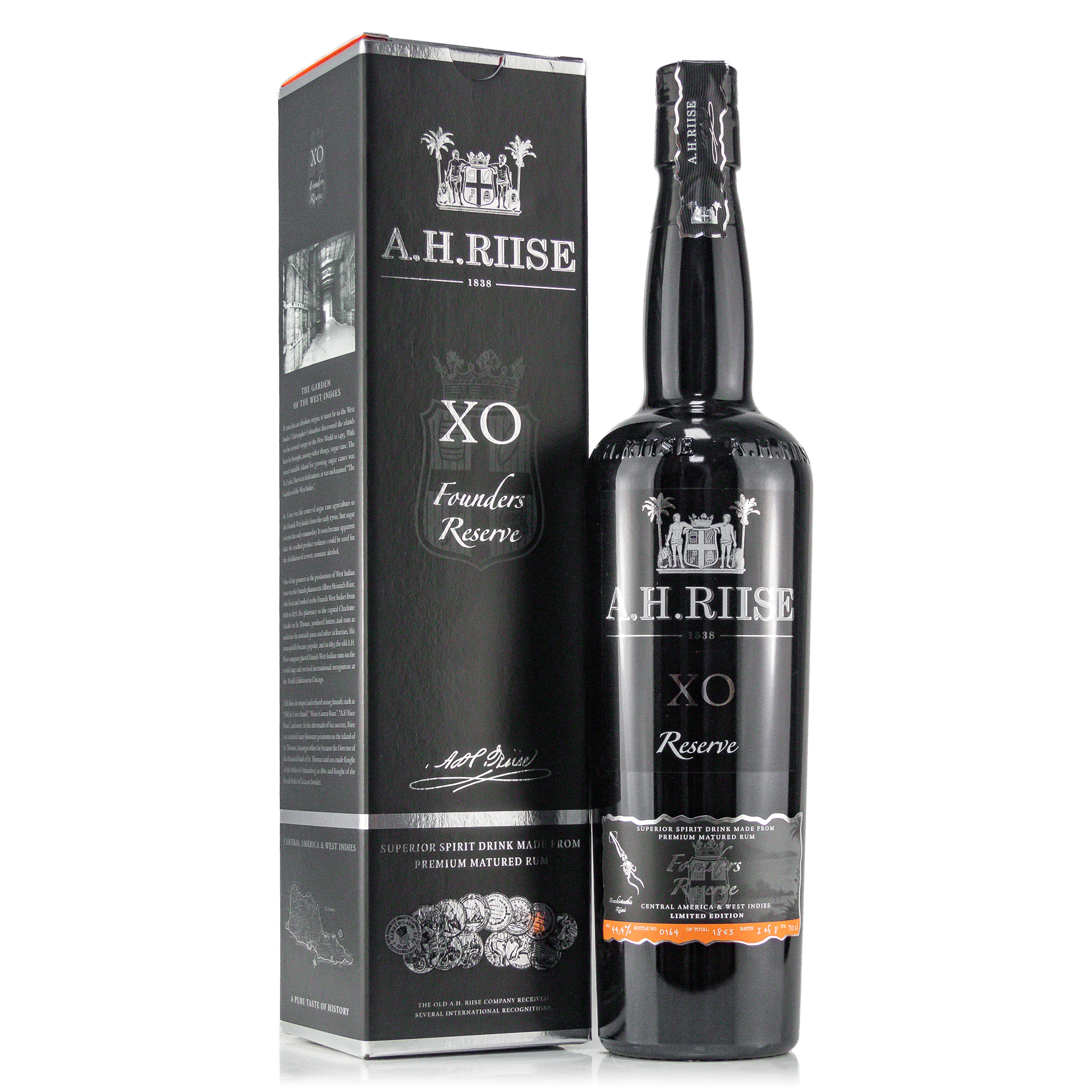 A.H. Riise XO Founders Reserve Edition #5 44,4%vol. 0,7 Liter