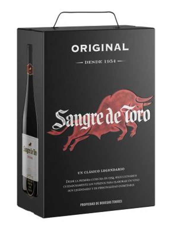Torres Sangre de Toro Catalunya trocken rot (Bag in Box) 3 Liter 13,5%vol.