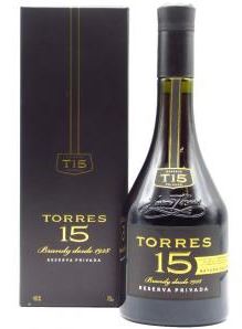 Torres 15 Anos Brandy de Jerez 1 Liter 40%vol.