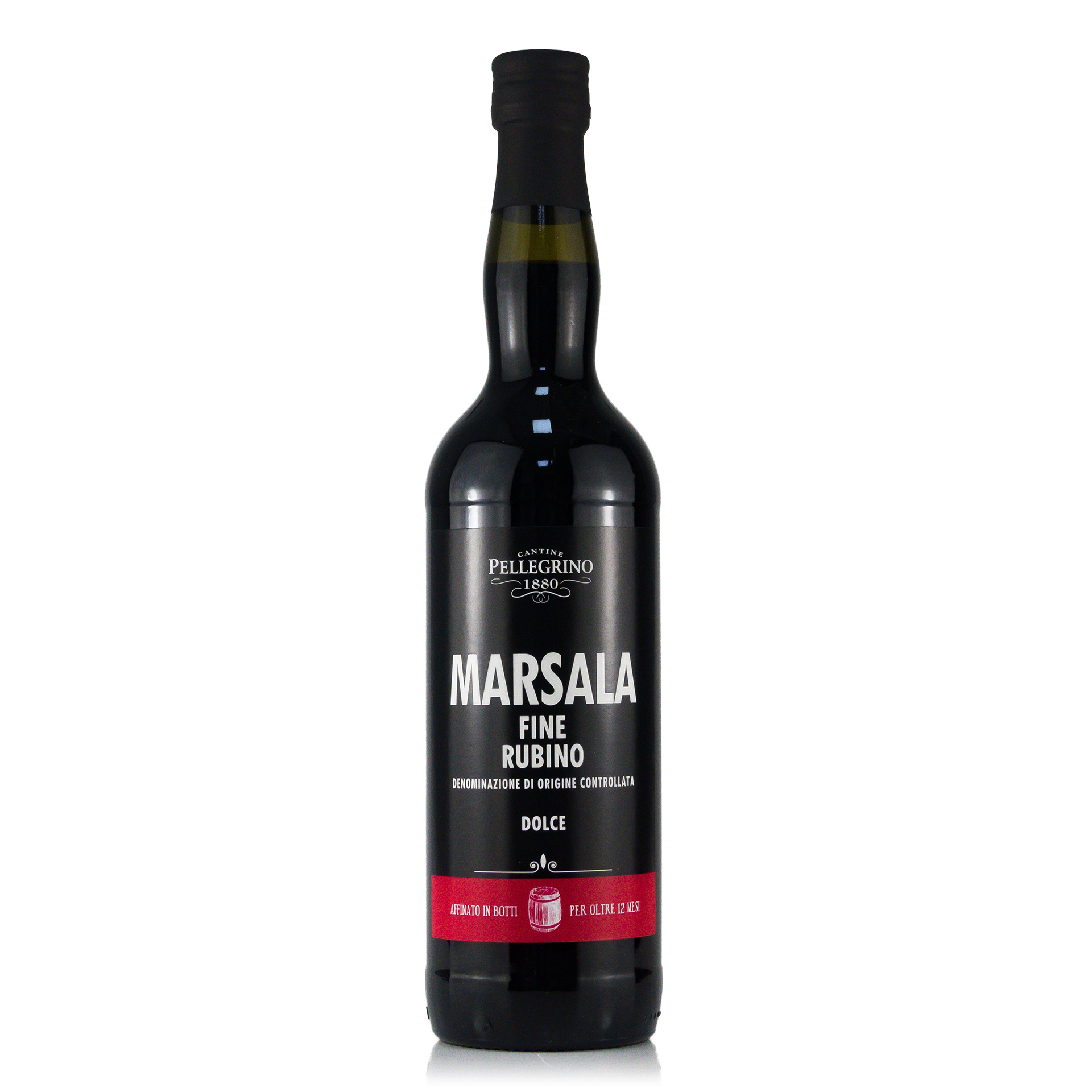 Pellegrino Marsala Fine Rubino Dolce 18%vol. 0,75 Liter Pellegrino Marsala Fine Rubino Dolce 18%vol. 0,75 Liter